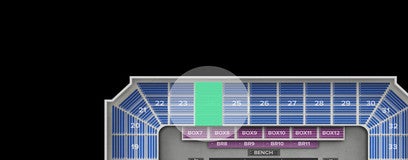 Seat view from Concourse