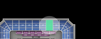 Seat view from Concourse