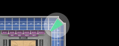 Seat view from Concourse