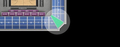 Seat view from Concourse