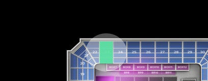 Seat view from Concourse