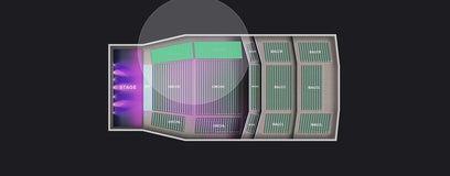 Seat view from Orchestra