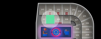 Seat view from Lower