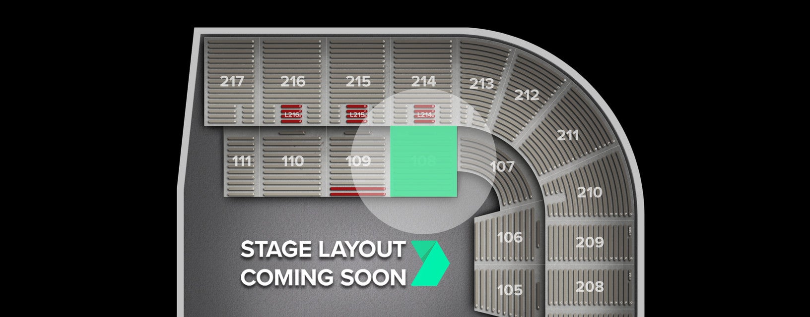 Seat view from Lower