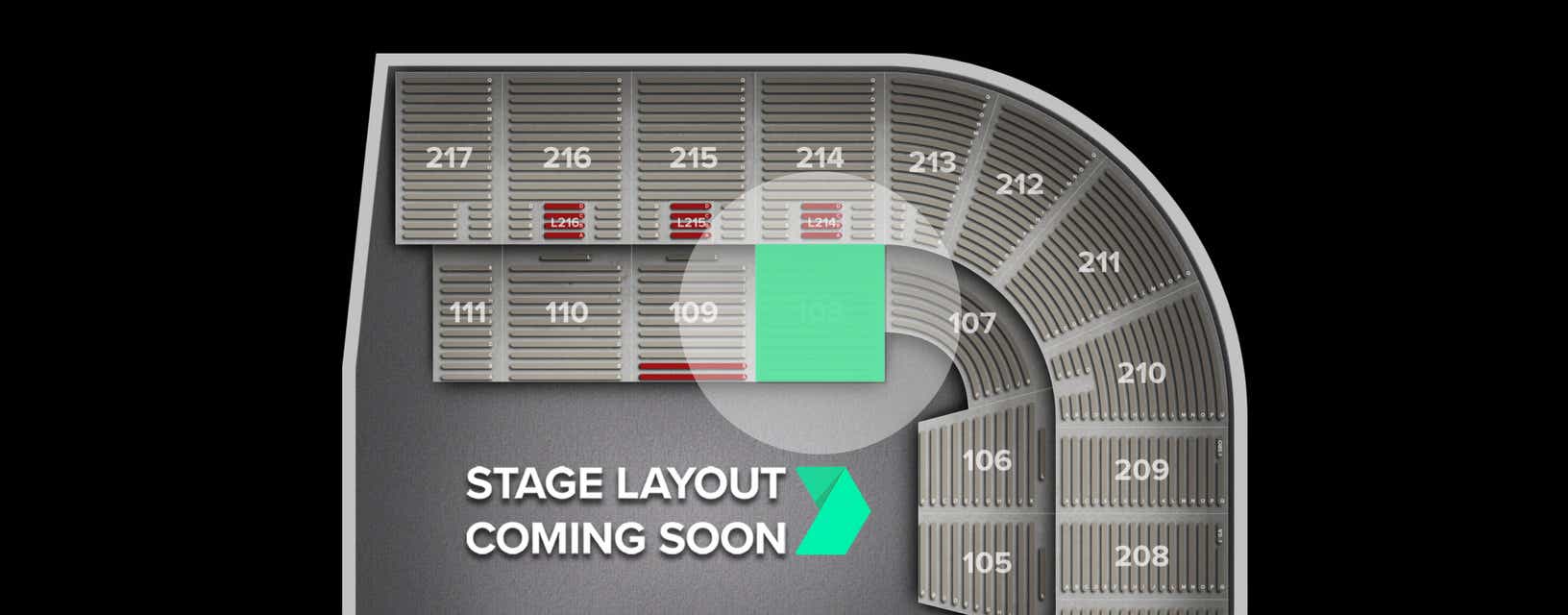 Seat view from Lower