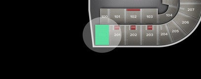 Seat view from Upper