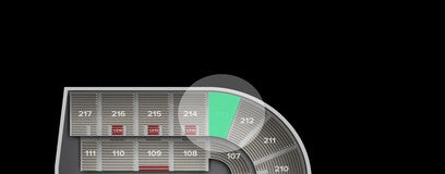 Seat view from Upper