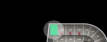 Seat view from Upper