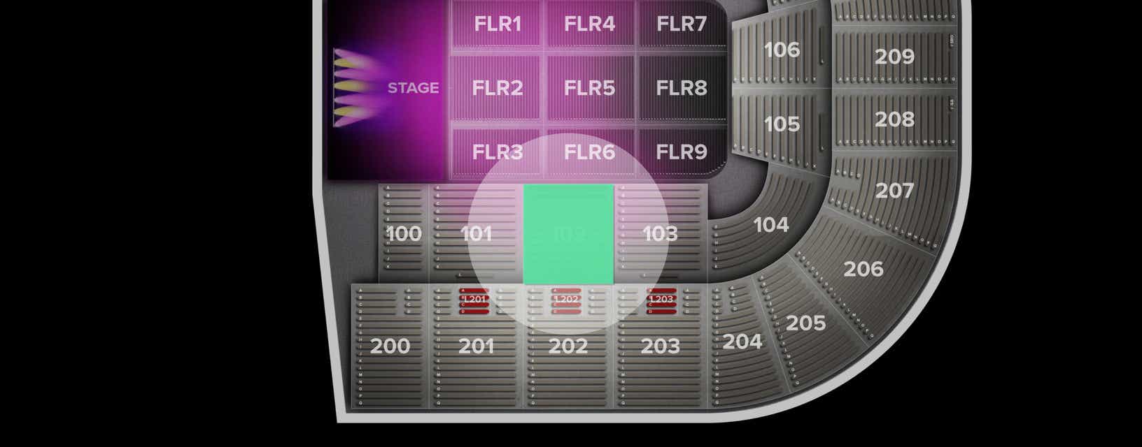 Seat view from Lower
