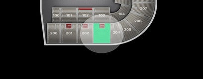 Seat view from Upper