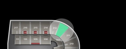 Seat view from Upper