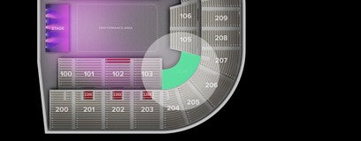 Seat view from Lower