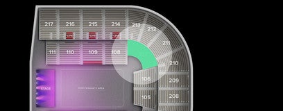 Seat view from Lower