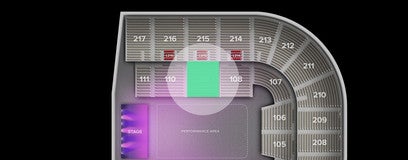 Seat view from Lower