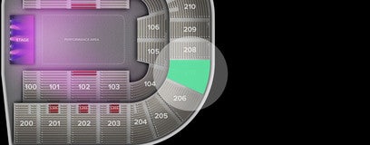 Seat view from Upper