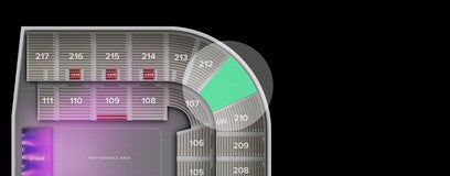 Seat view from Upper