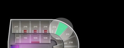 Seat view from Upper
