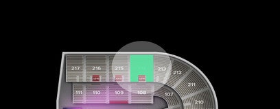 Seat view from Upper