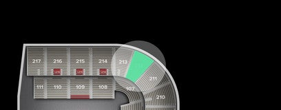 Seat view from Upper