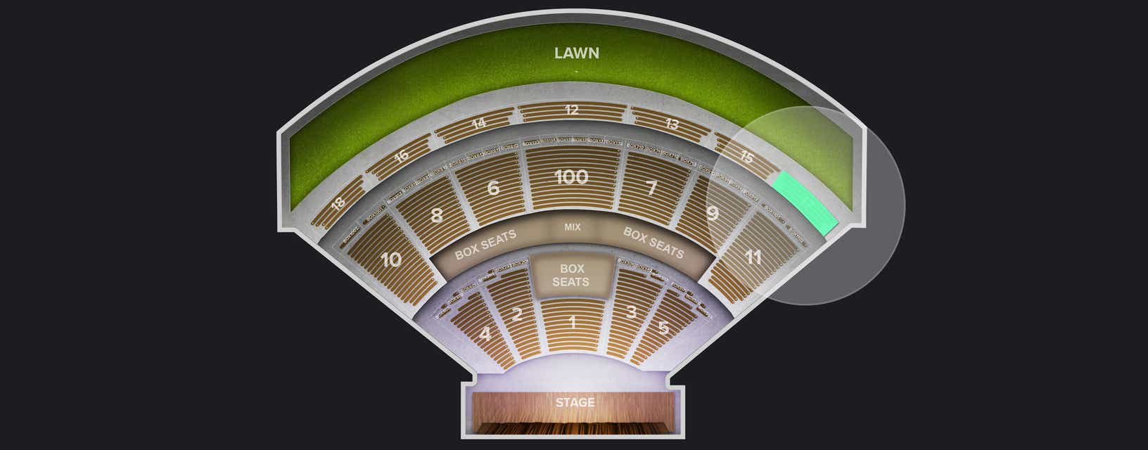 Seat view from Bench