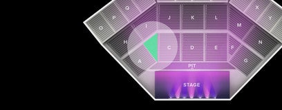 Seat view from Lower