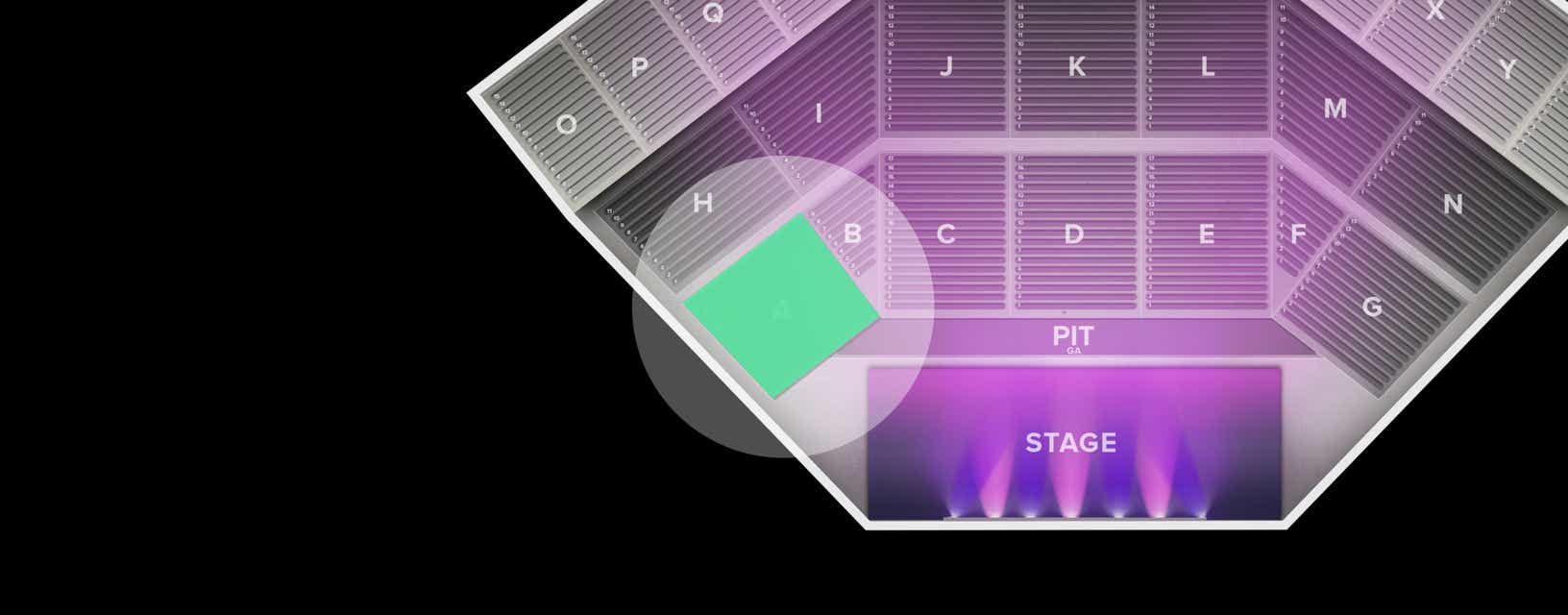 Seat view from Lower