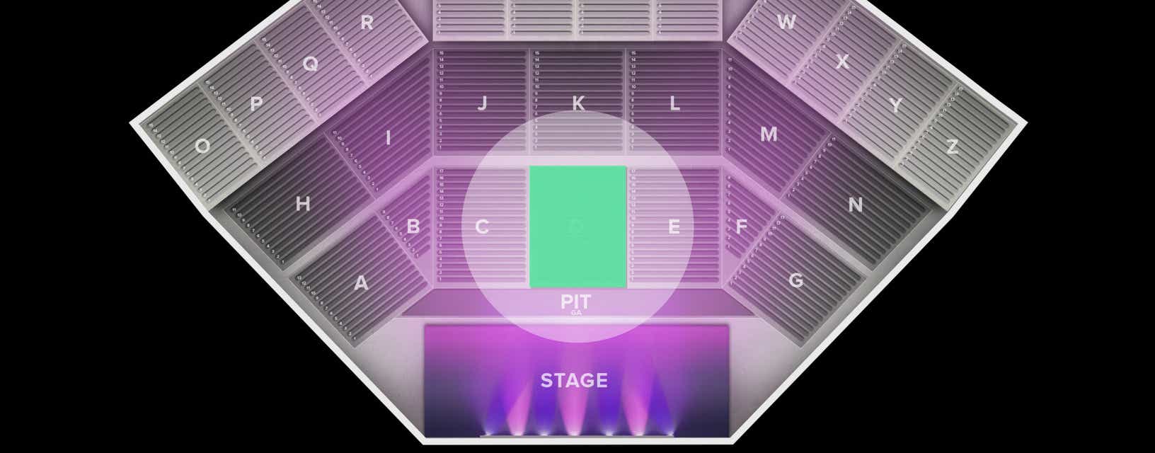 Seat view from Lower