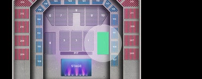 Seat view from Floor