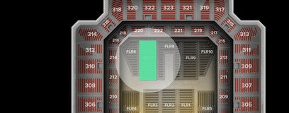 Seat view from Orchestra