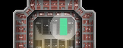 Seat view from Orchestra