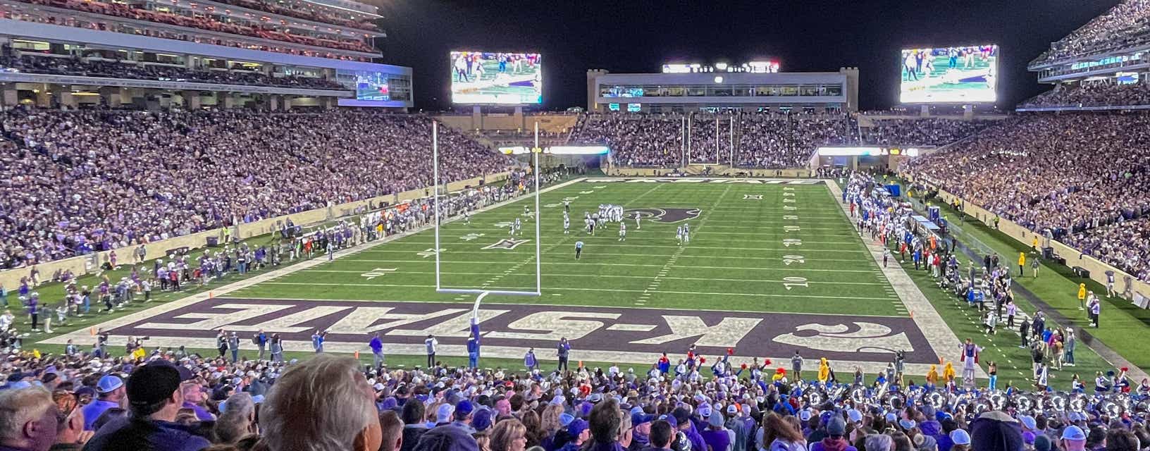 Seat view from Lower End Zone