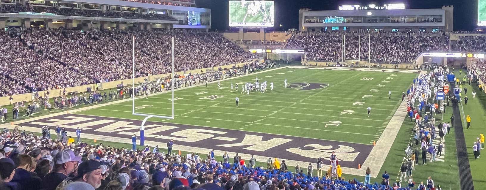 Seat view from Lower End Zone