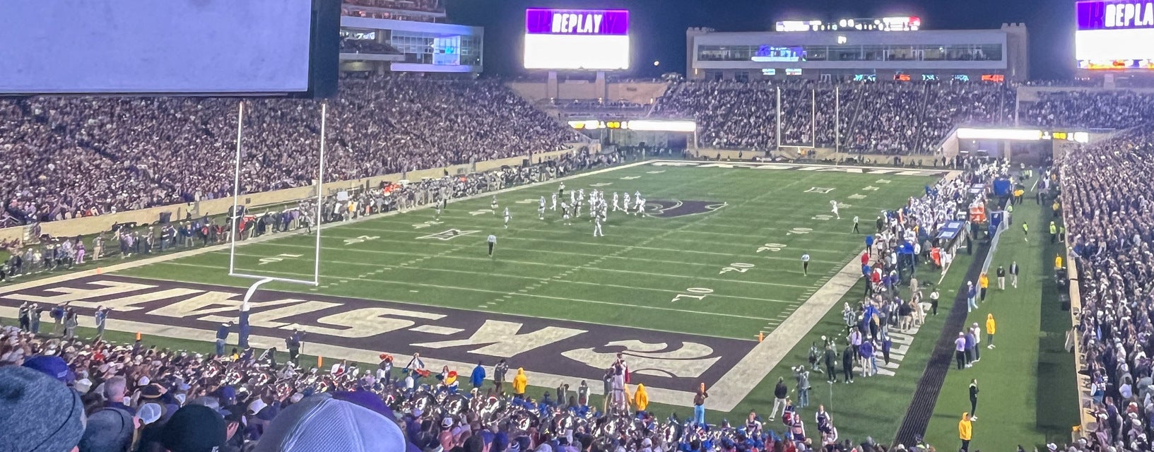 Seat view from Lower Corner