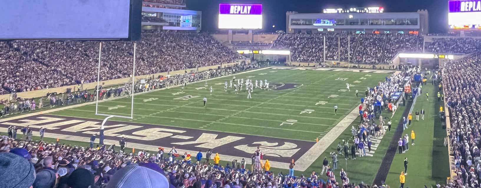 Seat view from Lower Corner