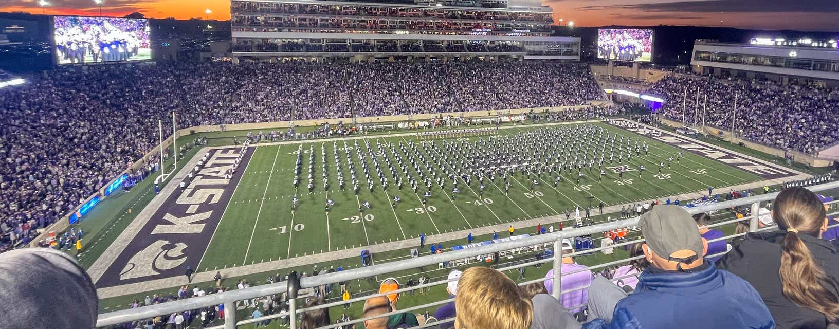 Seat view from Upper Sideline