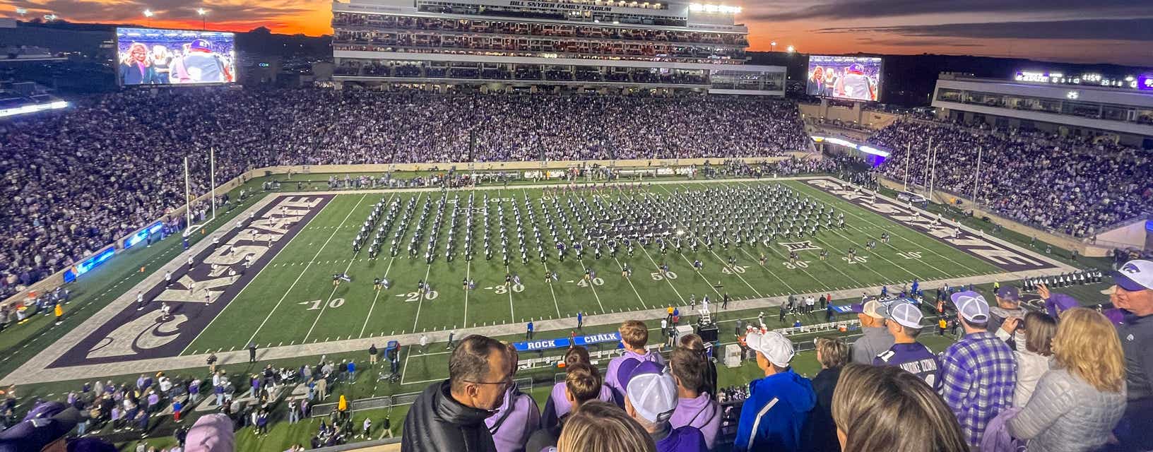 Seat view from Upper Sideline