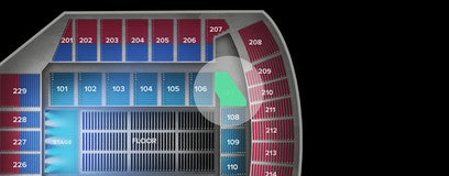 Seat view from Lower