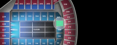 Seat view from Lower