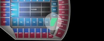 Seat view from Lower