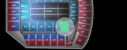 Seat view from Lower