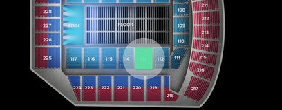 Seat view from Lower