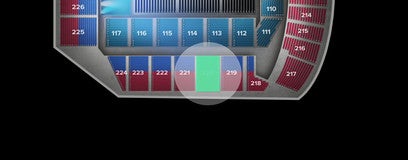 Seat view from Upper