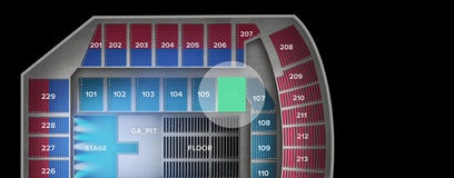 Seat view from Lower