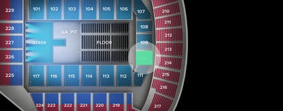 Seat view from Lower