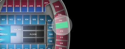 Seat view from Upper