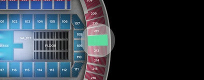 Seat view from Upper