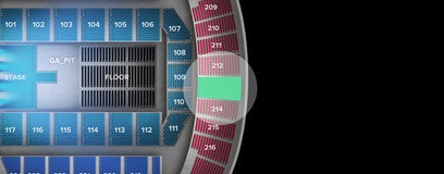 Seat view from Upper