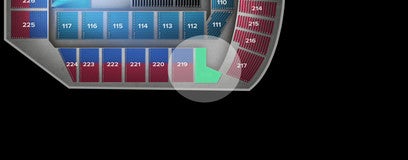 Seat view from Upper