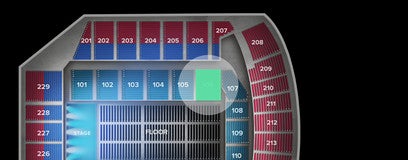 Seat view from Lower