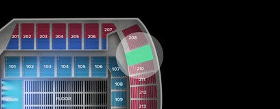 Seat view from Upper